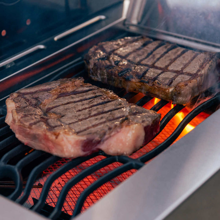 Nexgrill Revelry - Barbecue au gaz propane de 63 000 BTU à 4 brûleurs avec housse