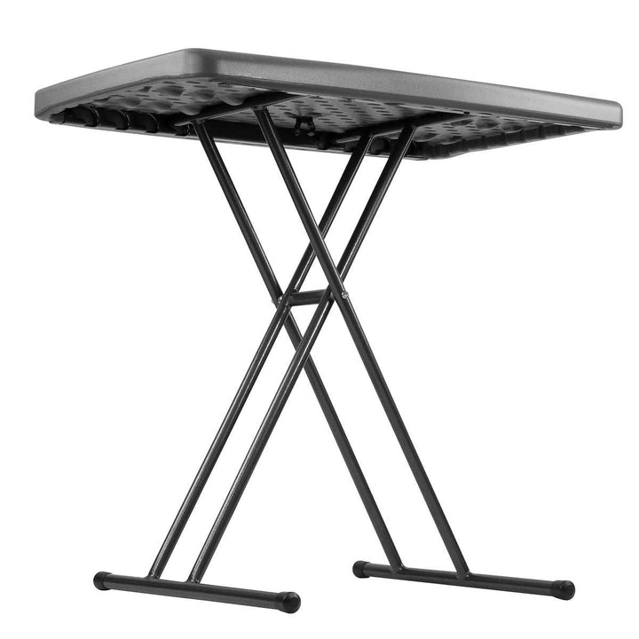 Star Elite - Table d’appoint pliante à hauteur réglable, paquet de 2