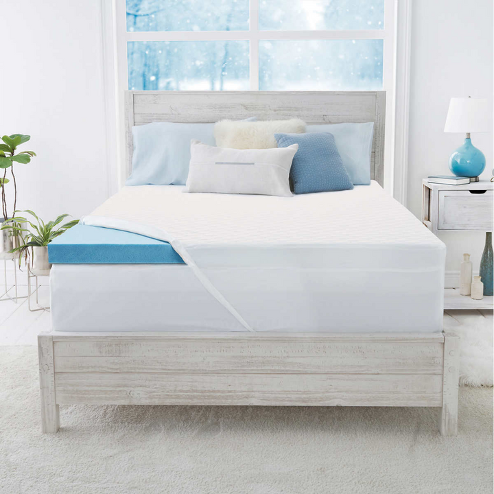 Novaform EVENcor GelPlus Soothing Cool Memory Foam Mattress Topper