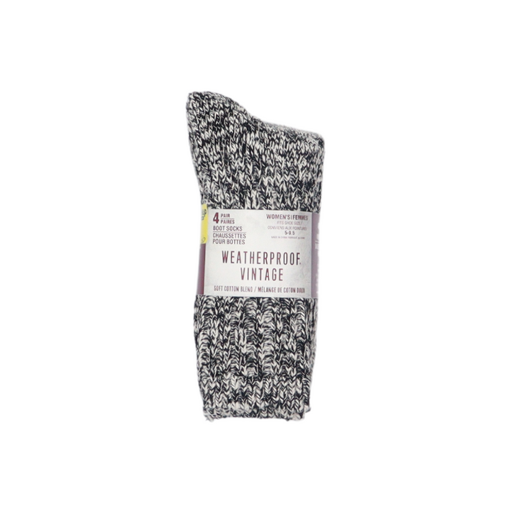 Weatherproof - Chaussettes chaudes, paquet de 4 paires