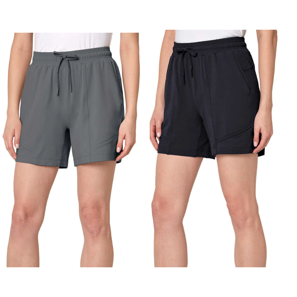 Mondetta Women's Knit Shorts, 2-Pack