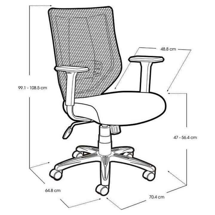 True Innovations - Fauteuil de bureau en maille