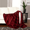 Life Comfort - Couverture douce rayée