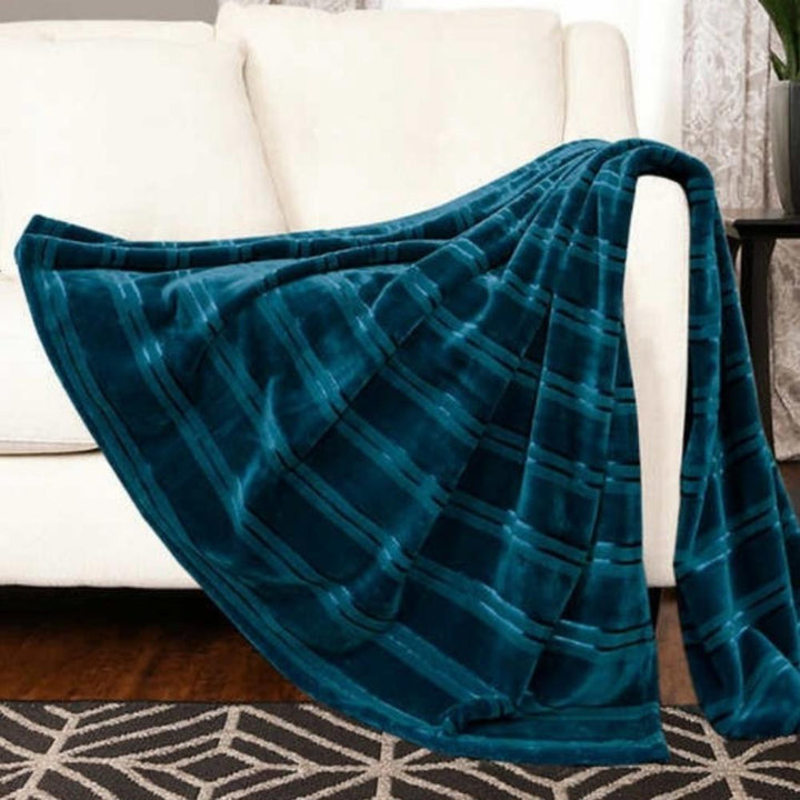 Life Comfort - Couverture douce rayée