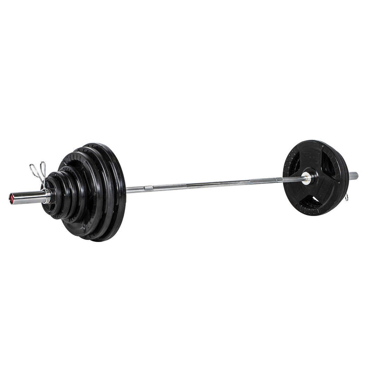 Inspire Fitness – Ensemble de barre olympique et plaques (300 lb total)