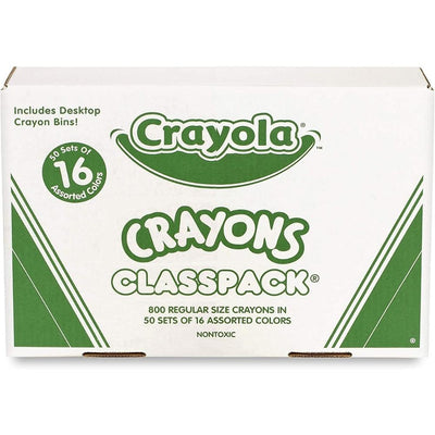 Crayola Crayons Classpack - 800-Pack