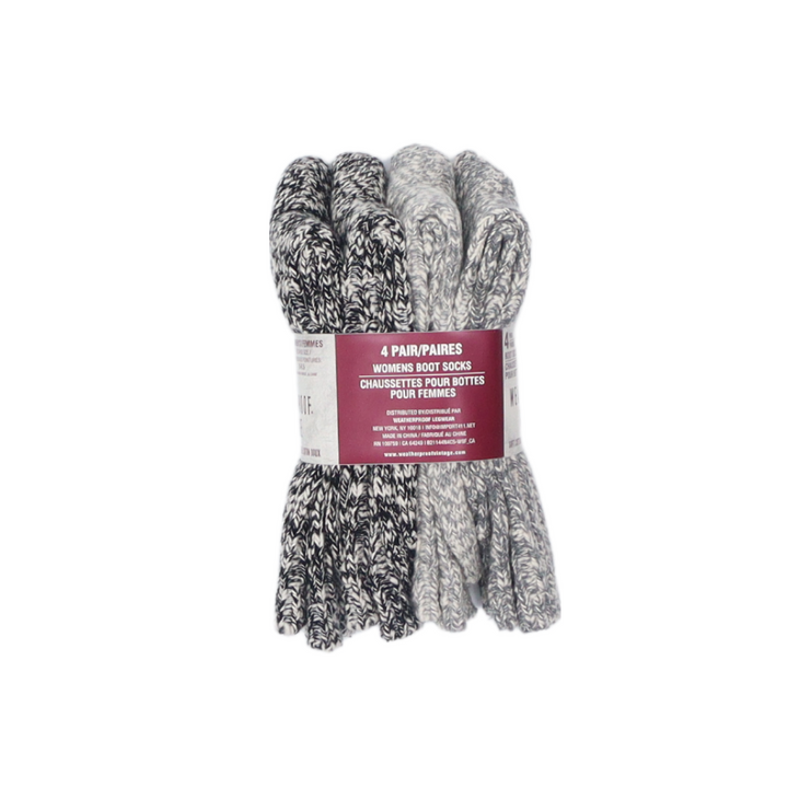 Weatherproof - Chaussettes chaudes, paquet de 4 paires