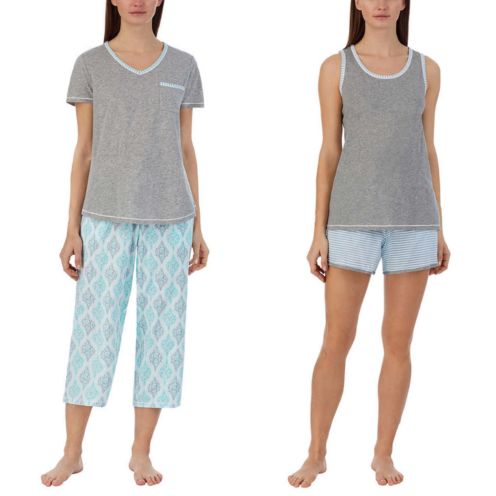 Carole Hochman Women's Pyjamas, 4-Piece Set