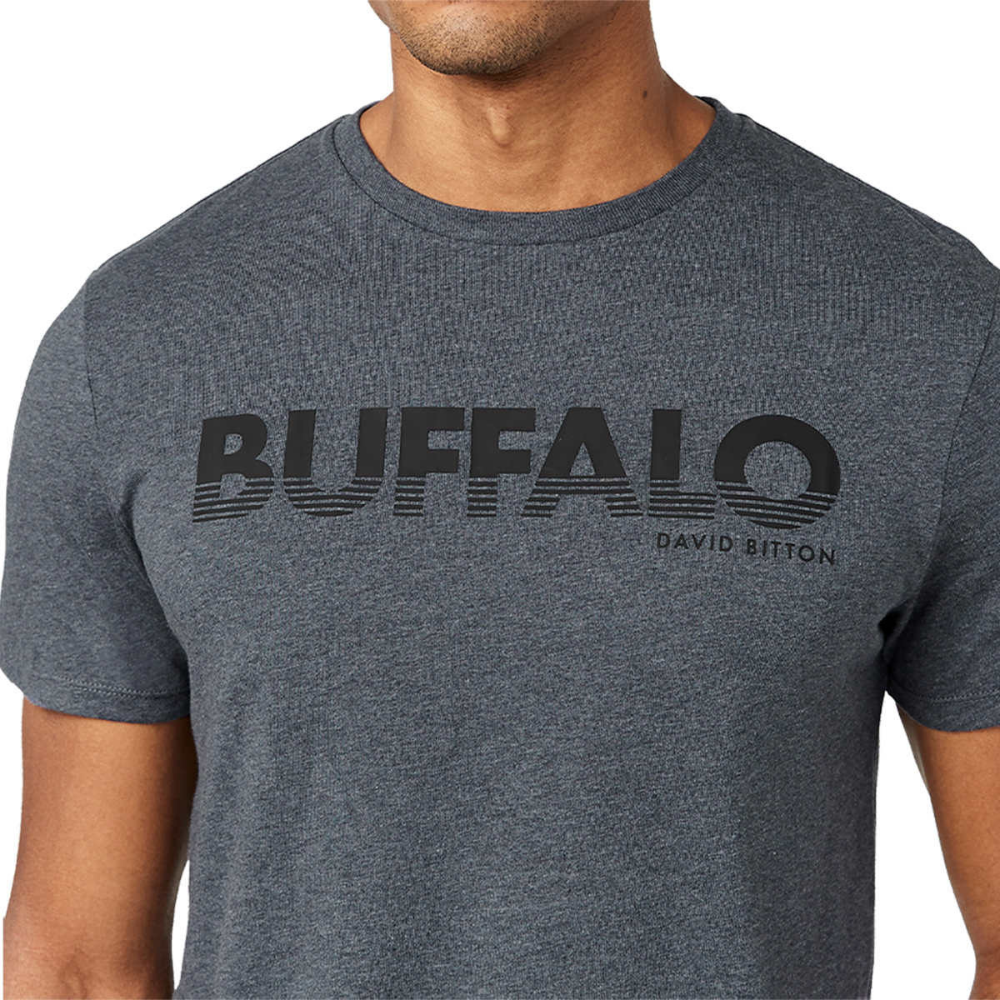 Buffalo – Chandail à manches courtes pour homme, paquet de 2