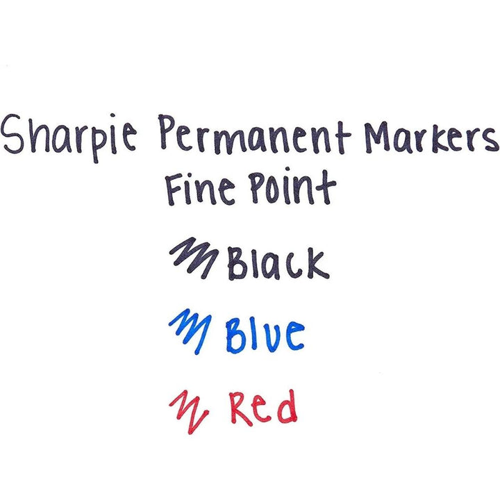 Sharpie 30173 Fine Tip Permanent Markers 