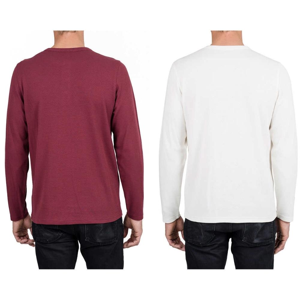 Cloudveil - Ensemble de 2 hauts Henley