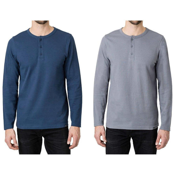 Cloudveil - Ensemble de 2 hauts Henley
