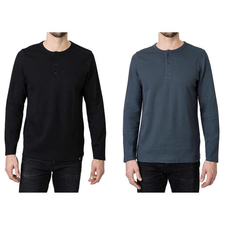 Cloudveil - Ensemble de 2 hauts Henley