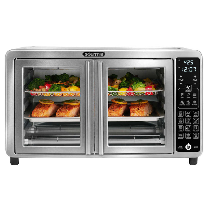 Gourmia - Four numérique à friture à air chaud avec portes à battant