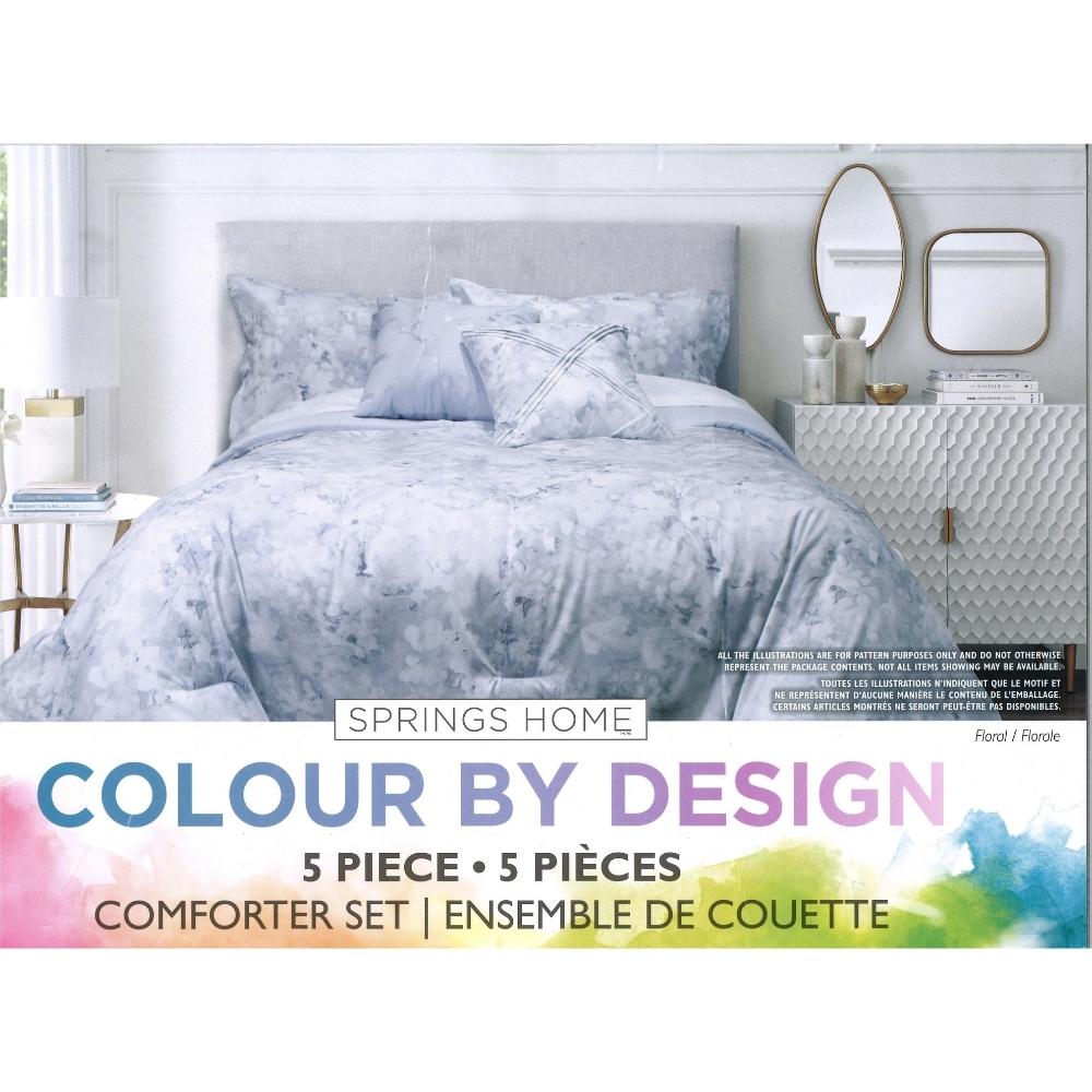Springs Home - Colour By Design - Ensemble de couette 5 morceaux