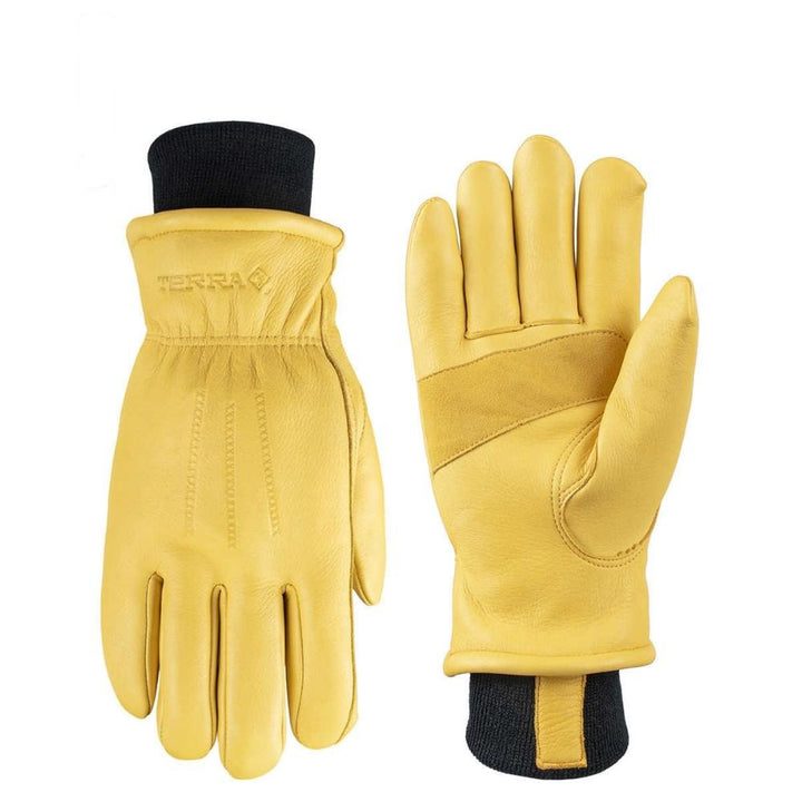 Terra - Paires de gants en peau de chevreuil, ensemble de 2