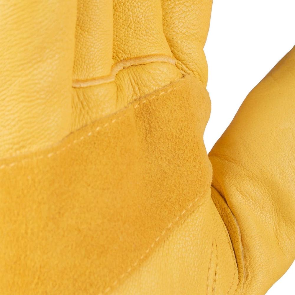 Terra - Paires de gants en peau de chevreuil, ensemble de 2