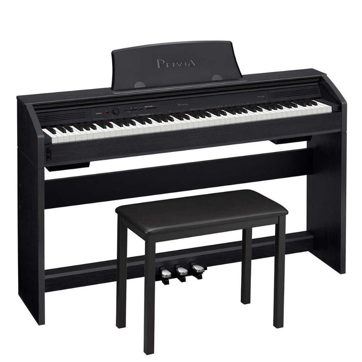 Casio – Piano numérique PX-760BK avec banc