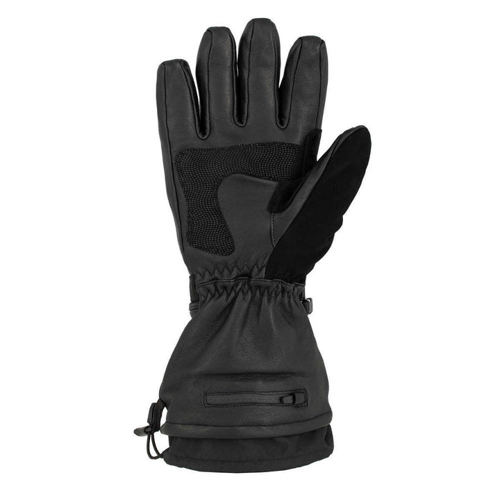 Karbon – Gants de ski chauffants en cuir de chèvre avec batterie lithium-polymère