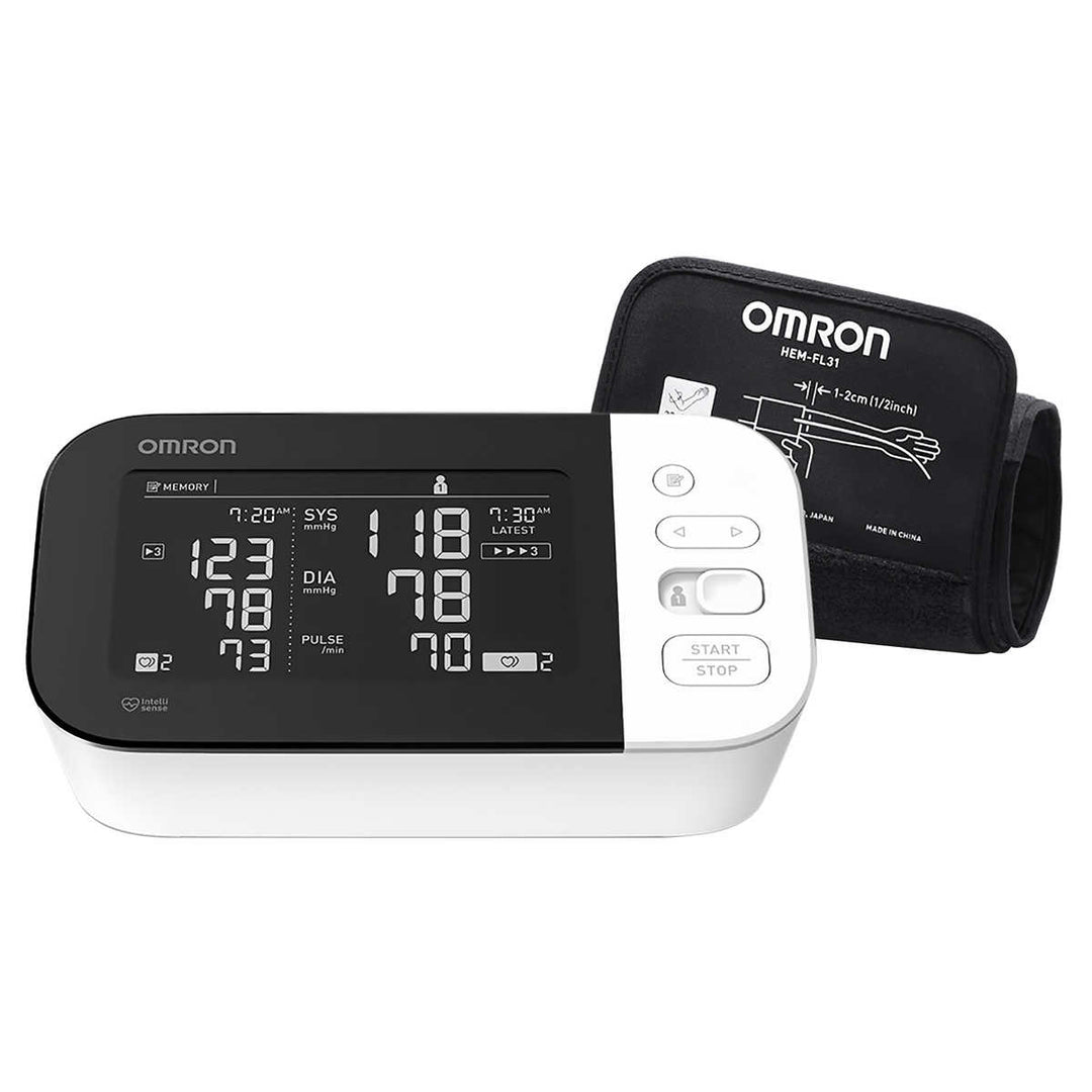 Omron - Blood pressure monitor with Bluetooth connectivity - BP-7450