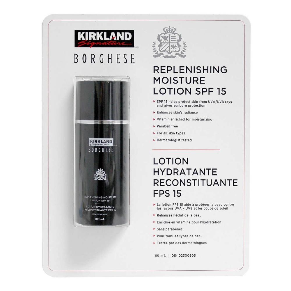 Kirkland Signature Borghese Lotion SPF 15, 100 ml 