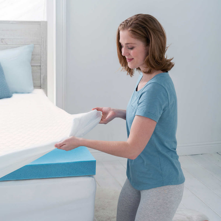 Novaform EVENcor GelPlus Soothing Cool Memory Foam Mattress Topper