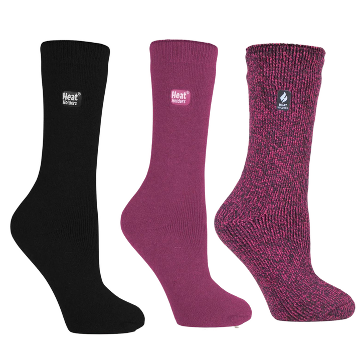 Heat Holders - Bas thermal, paquet de 3 paires