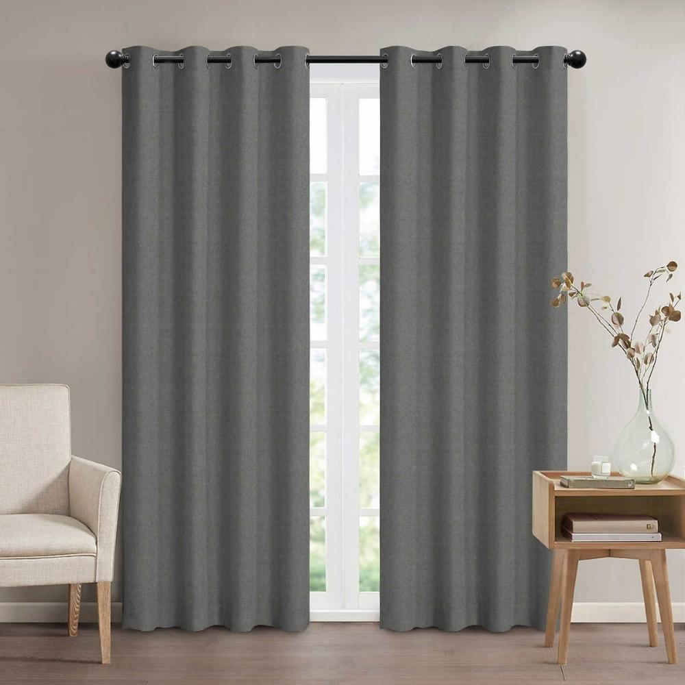 Sun & BLK - Panneaux de rideaux opaques solaires