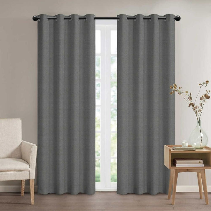 Sun & BLK - Panneaux de rideaux opaques solaires