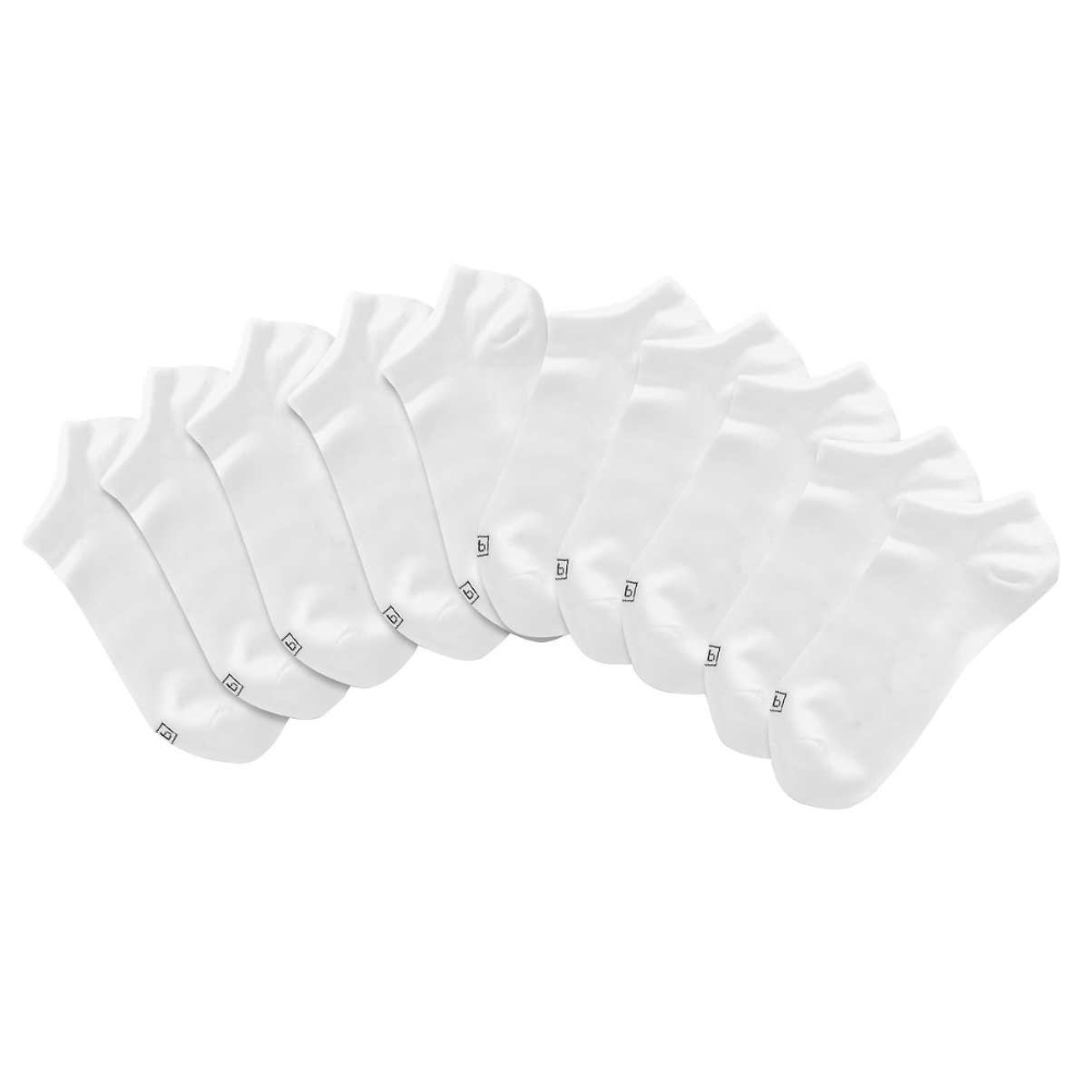 K.Bell Women's No Show Socks, 10 Pack