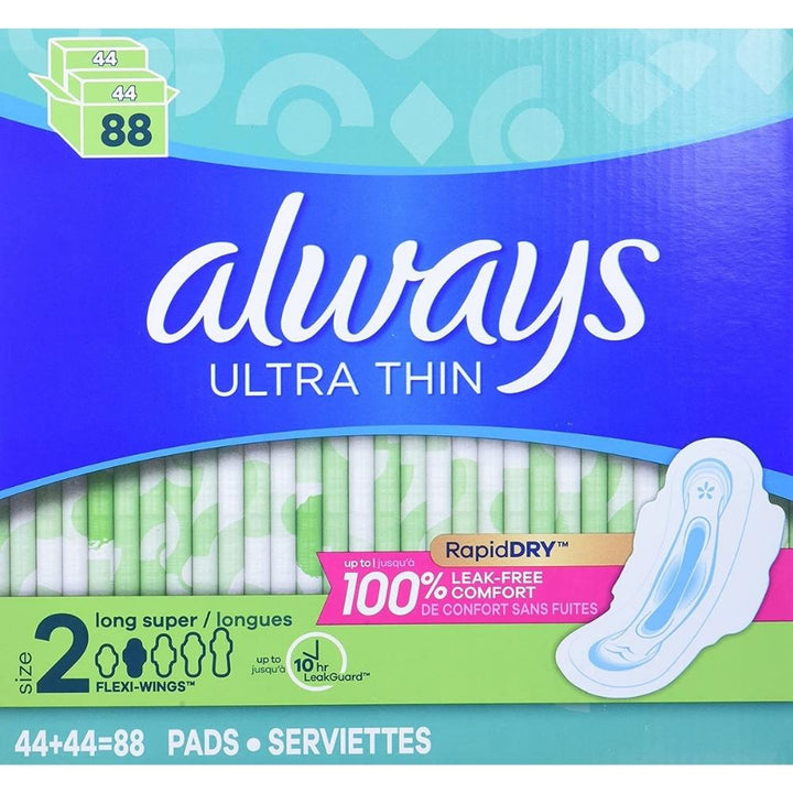 Always - Ultra Thin- Serviettes avec ailes
