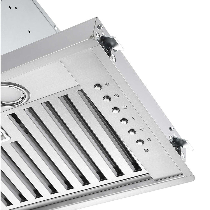 Ancona - Hotte de cuisine Inserta Euro Designer de 24 po et de 650 pi³/min - AN-1339