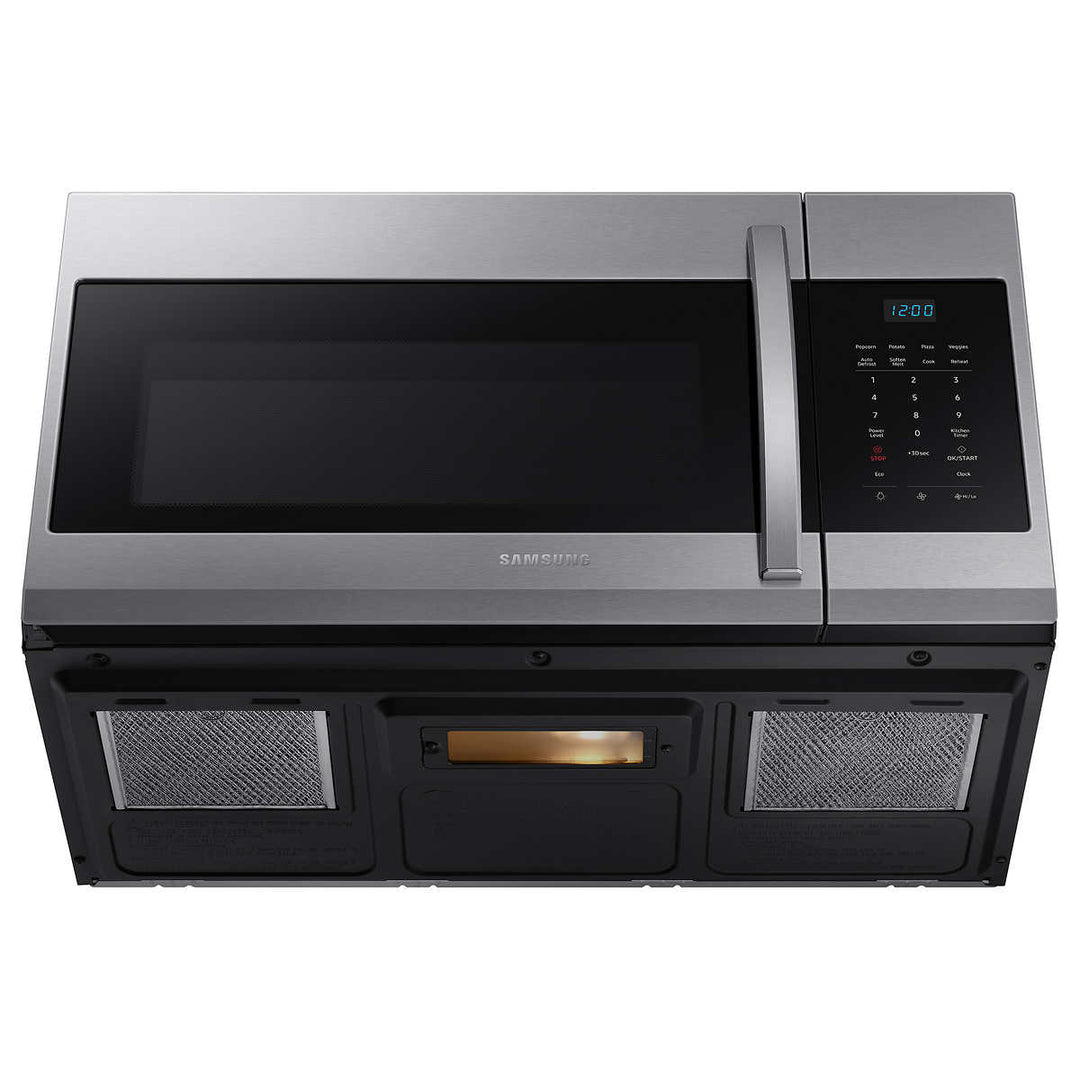 Samsung - Four à micro-ondes de 1,7 pi³ à hotte intégrée de 300 pi³ /min