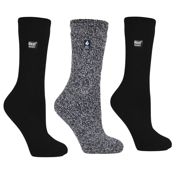 Heat Holders - Bas thermal, paquet de 3 paires