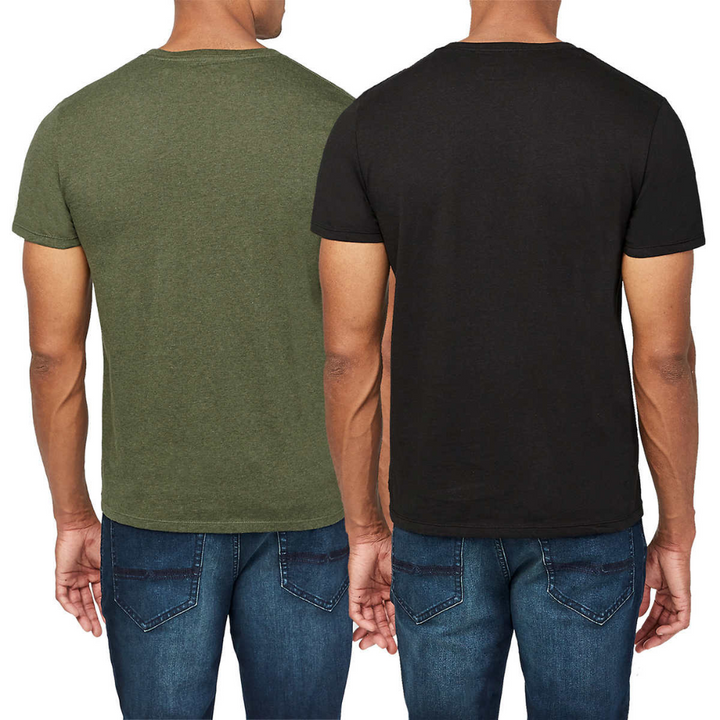 Buffalo – Chandail à manches courtes pour homme, paquet de 2