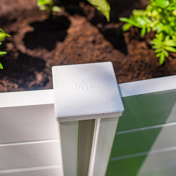 Vita - Platebande de 6 pi x 6 pi en trou de serrure avec composteur intégré