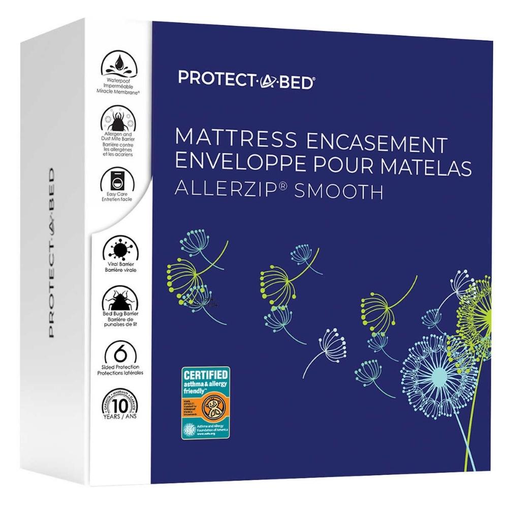 Protect a Bed - Allerzip Smooth Mattress Encasement