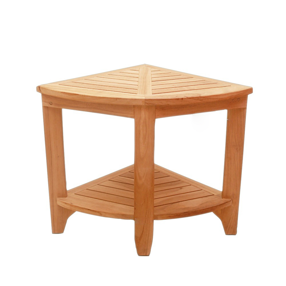 Gilda Corner Teak Bench
