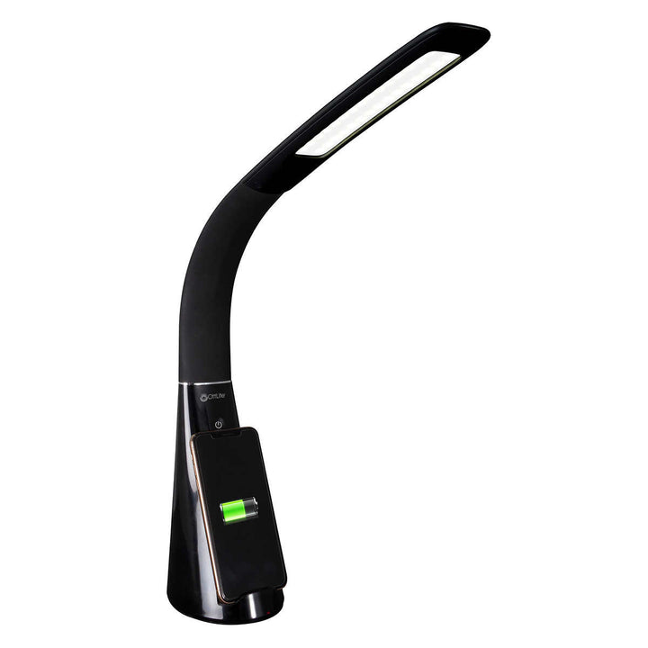 OttLite - Lampe à DEL sans fil à chargement avec socle pour téléphone