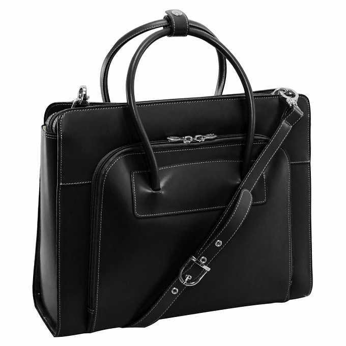 McKlein - Porte-document Lake Forest en cuir fleur de vache pour ordinateur portable