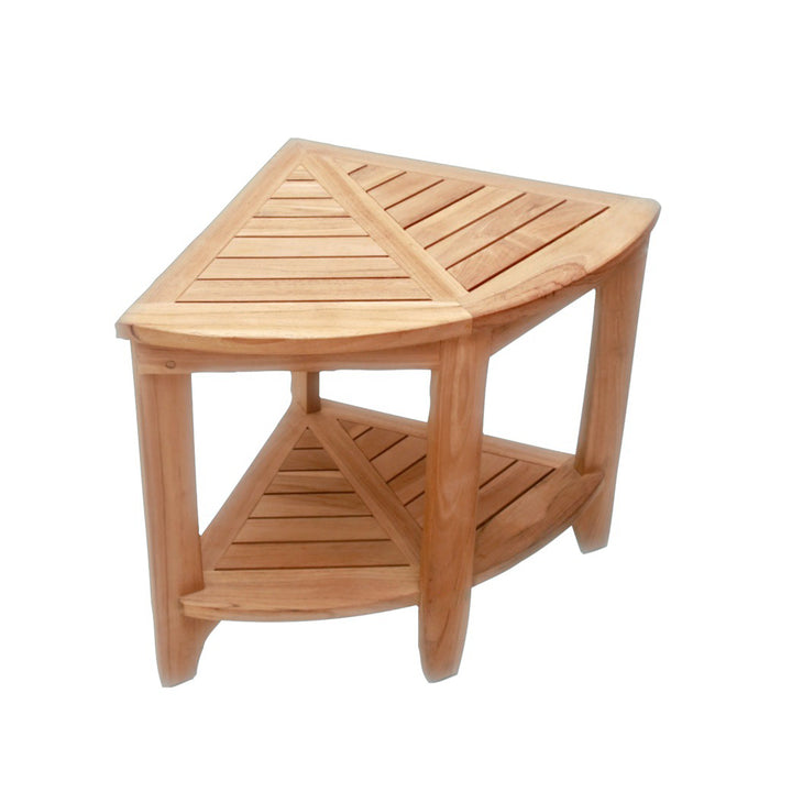Gilda Corner Teak Bench